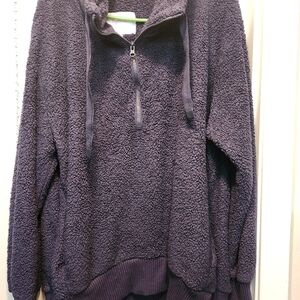 Cozy Sherpa Women's Half-Zip Hoodie
